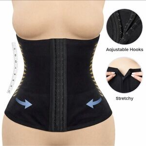 Shapermint Smooth Waist Trainer Black Stretch Size 3XL New with Tags